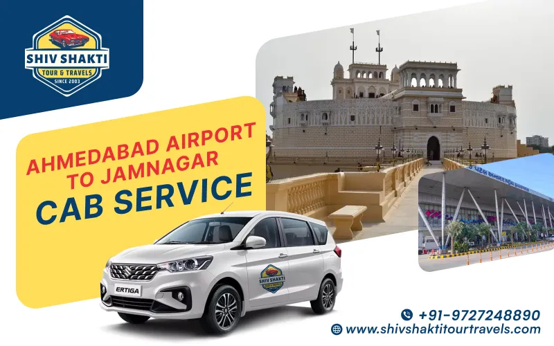 Ahmedabad Airport to Jamnagar Cab Service