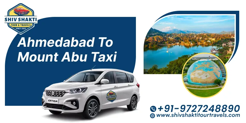 Ahmedabad to Mount Abu Taxi