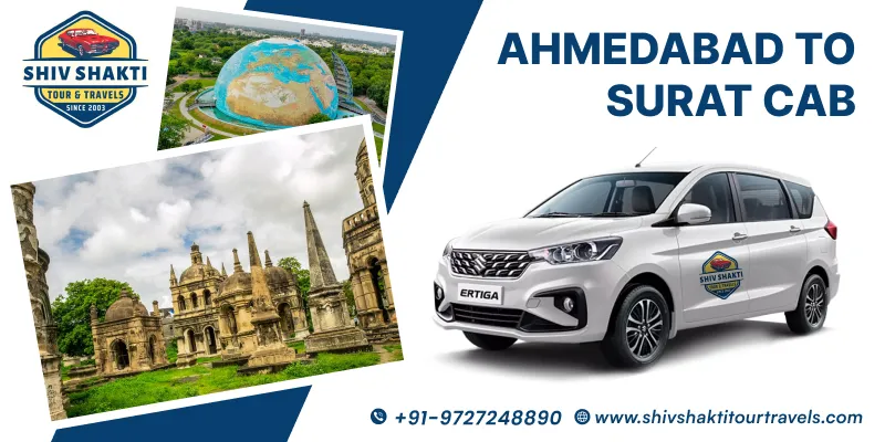 Ahmedabad to Surat Cab