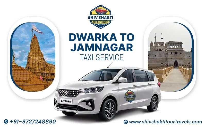 Dwarka to Jamnagar Cab Service
