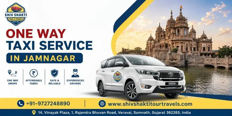 One Way Taxi Service in Jamnagar