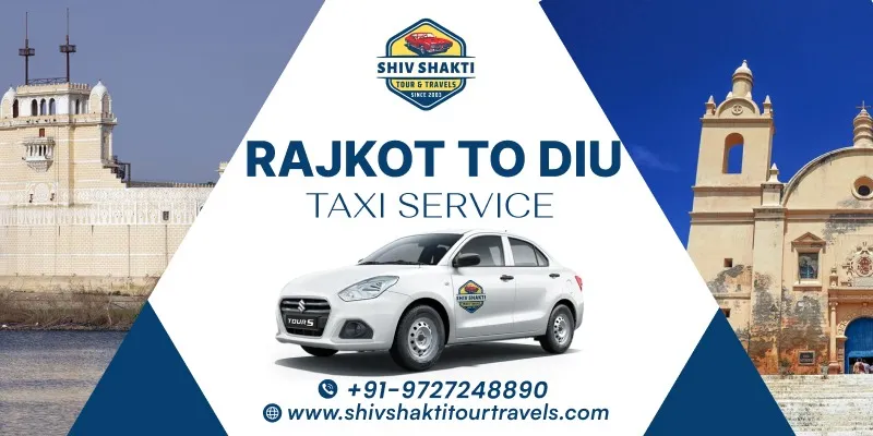 Rajkot to Diu Taxi Service