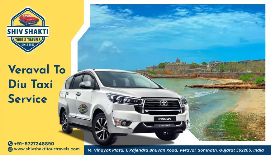 Sasan Gir to Diu Taxi Service