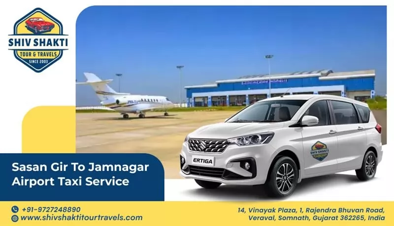 Sasan Gir to Jamnagar Airport Taxi Service