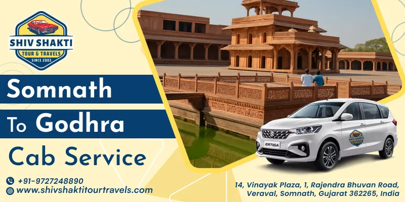 Somnath to Godhra Cab Service